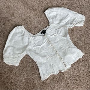 Something Navy blouse